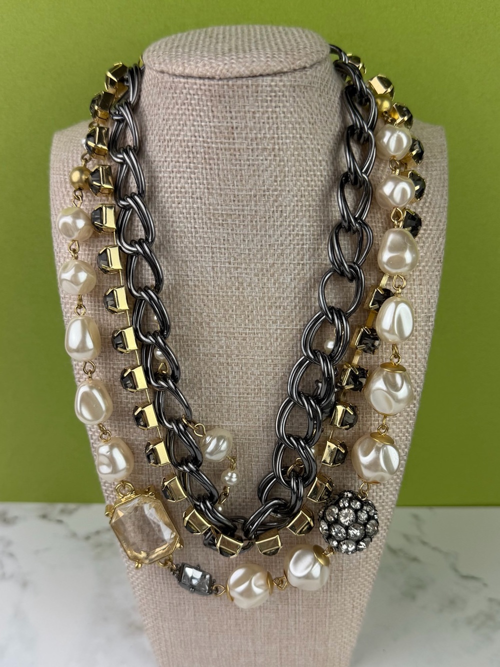 Chico’s 30th Anniversary Multi-Strand Runway Necklace
